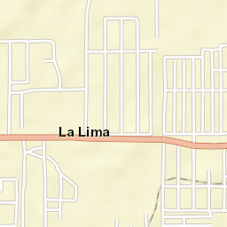 La Lima Street Map