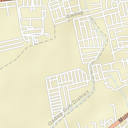 Gadag-Betageri Street Map