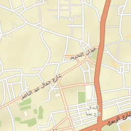 Sanaa Street Map