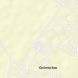 Quimistán Street Map