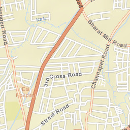 Hubballi Street Map