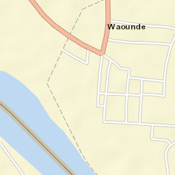 Waoundé Street Map