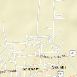 Shirhatti Street Map