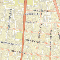Ubon Ratchathani Street Map