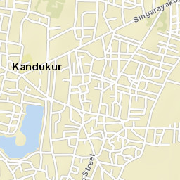 Kandukur Street Map