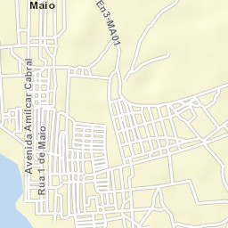Vila do Maio Street Map
