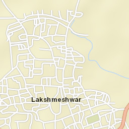Lakshmeshwar Street Map