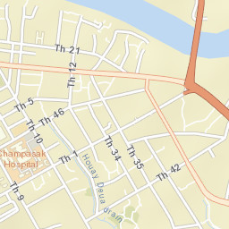 Pakse Street Map