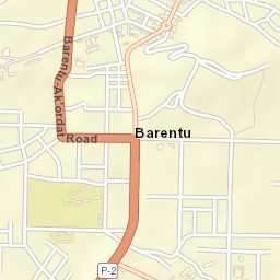 Barentu Street Map