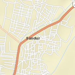 Sandur Street Map