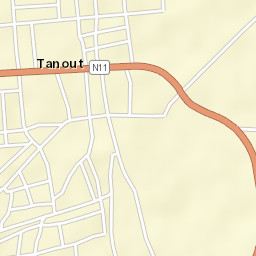 Tanout Street Map