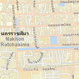 Nakhon Ratchasima Street Map