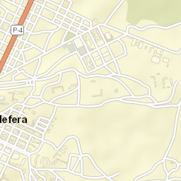 Mendefera Street Map