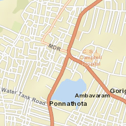 Jammalamadugu Street Map
