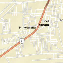Kotturu Street Map
