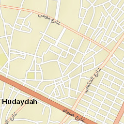 Al Ḩudaydah Street Map