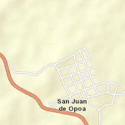 San Juan de Opoa Street Map
