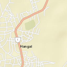 Hangal Street Map