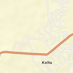 Keïta Street Map
