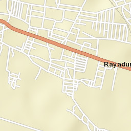 Rayadrug Street Map