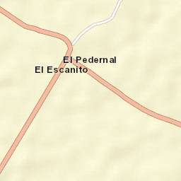 El Pedernal Street Map