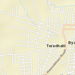 Byadgi Street Map