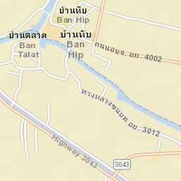 Amphoe Uthai Street Map
