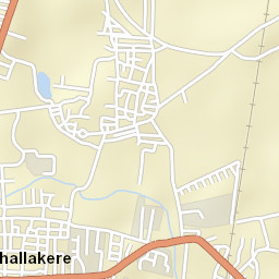 Challakere Street Map