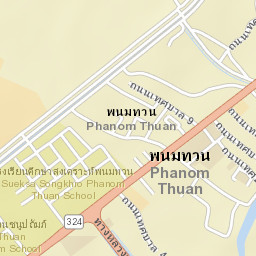 Phanom Thuan Street Map