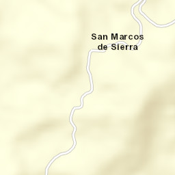 San Marcos de la Sierra Street Map