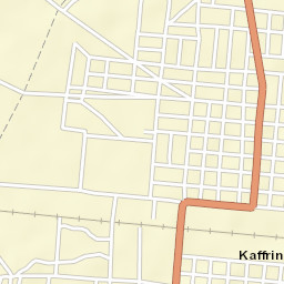 Kaffrine Street Map