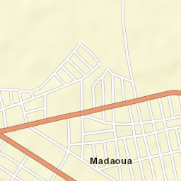 Madaoua Street Map