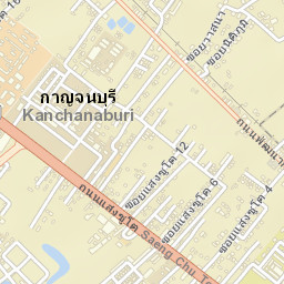 Kanchanaburi Street Map