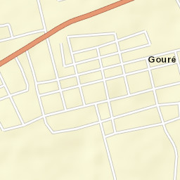 Gouré Street Map