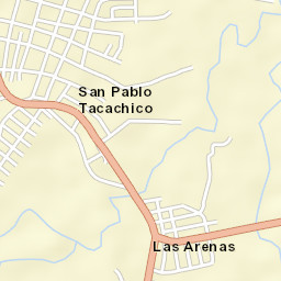 San Pablo Tacachico Street Map