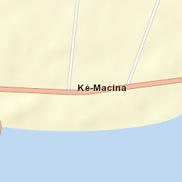 Ké-Macina Street Map