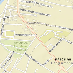 Tha Muang Street Map