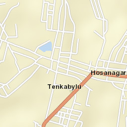 Hosanagara Street Map