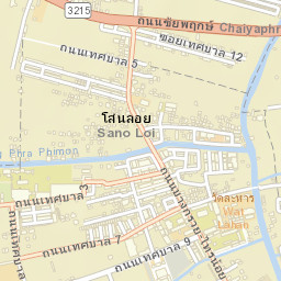 Bang Bua Thong Street Map