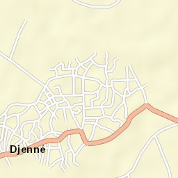 Djénné Street Map