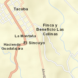 Tacuba Street Map