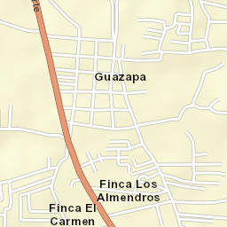 Guazapa Street Map