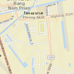 Bang Nam Priao Street Map