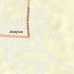 Juayúa Street Map
