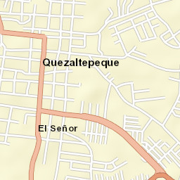 Quezaltepeque Street Map
