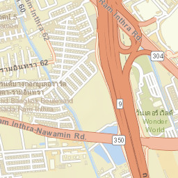 Khan Na Yao Street Map