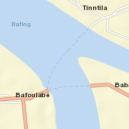Bafoulabé Street Map