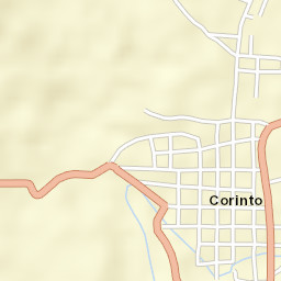 Corinto Street Map