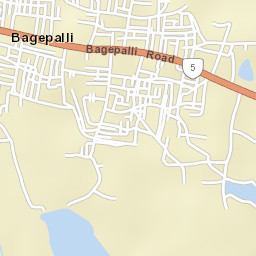 Bagepalli Street Map