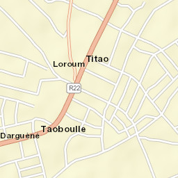 Titao Street Map